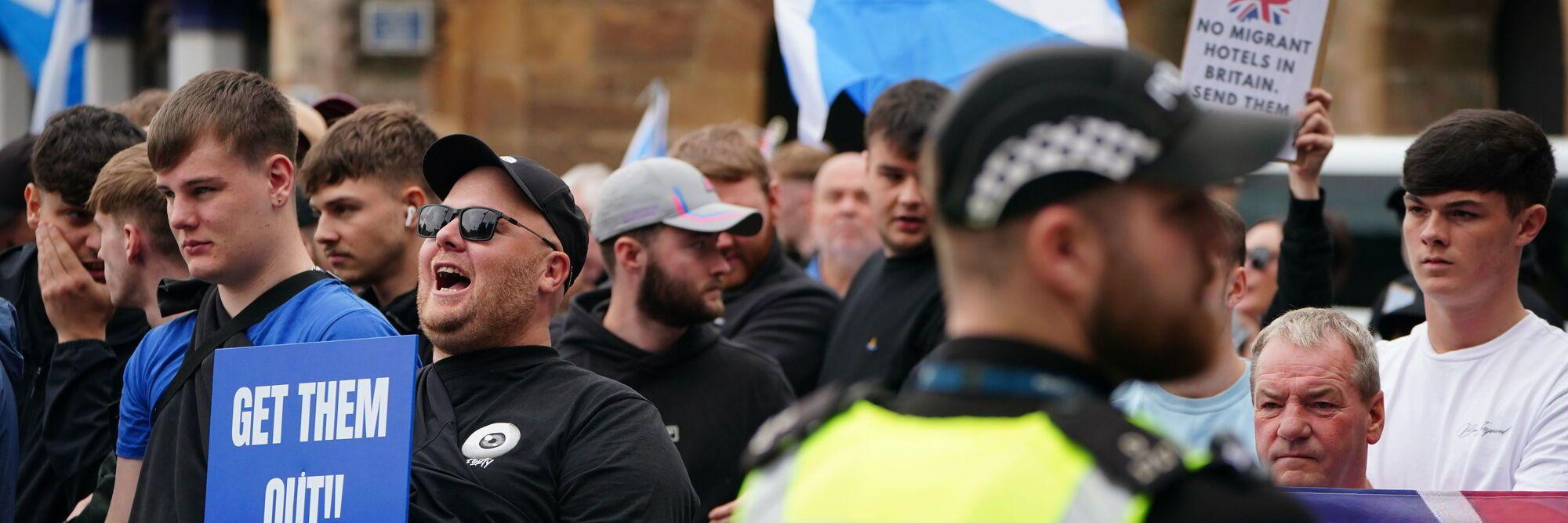 Image for Shutdown Illegal Migrant Hotels Throughout Scotland